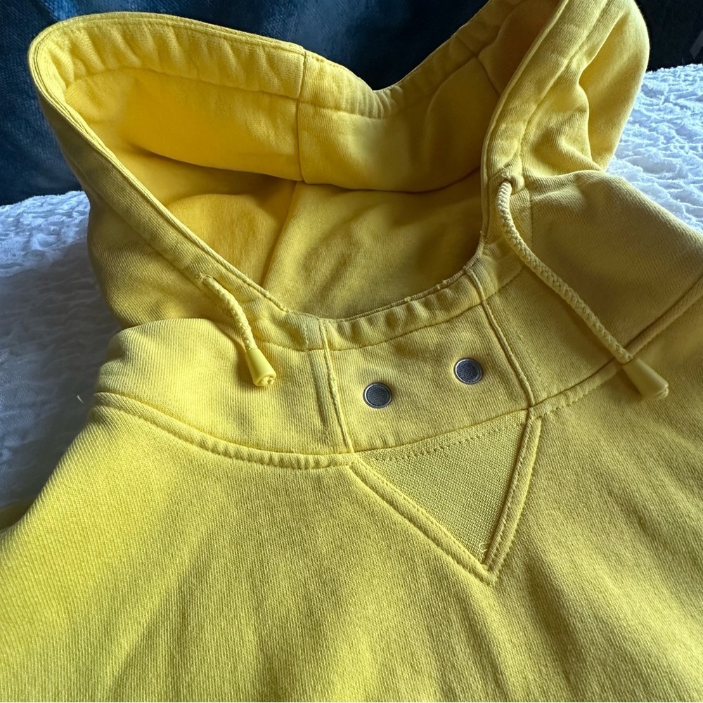 Sir Benni Miles Vintage Y2K Hip Hop Hoodie Yellow XL - Picture 7 of 16